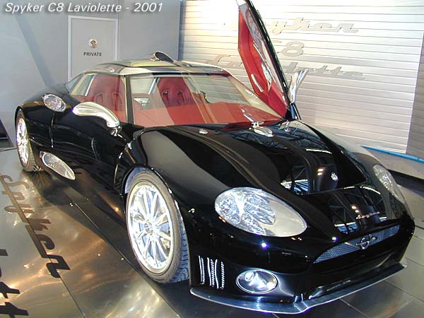 2001 Spyker C8 Laviolette coupe a