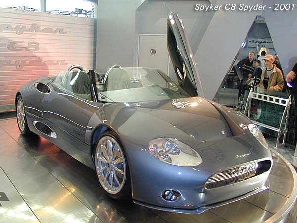 2001 Spyker C8 spyder a