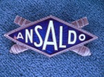 ANSALDO radiator emblem badge stemma