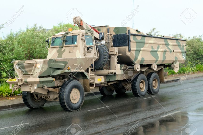 Samil 100 Kwevoel Armoured Truck