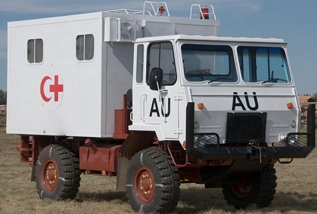 Samil 20 truck-mounted ambulances for South African Medical Health Services