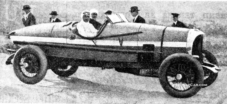 Spyker C4, driven by Selwyn Francis Edge