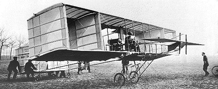 1909 Le Bird of Passage Brabazon in plane