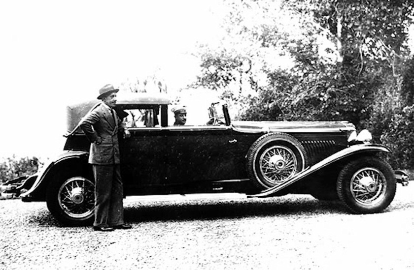 1930 Duesenberg J hibbard and Darrin Town Car and King of Spain Alfonso XIII