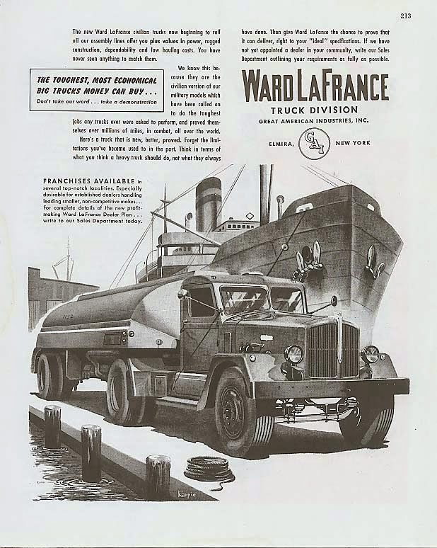 1945 Ward LaFrance Ad trk003