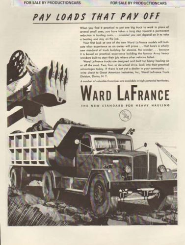 1946 Ward LaFrance Dump Truck