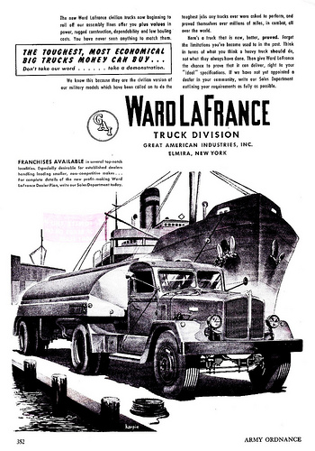 1946 Ward LaFrance Tanker Truck