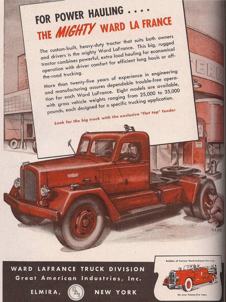 1947 Ward LaFrance ad