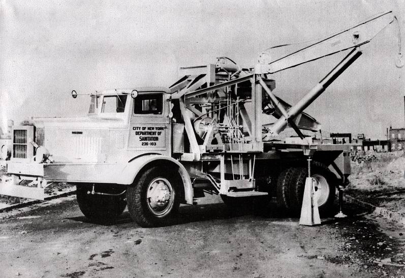 1948 Ward LaFrance wrecker for the City of New York