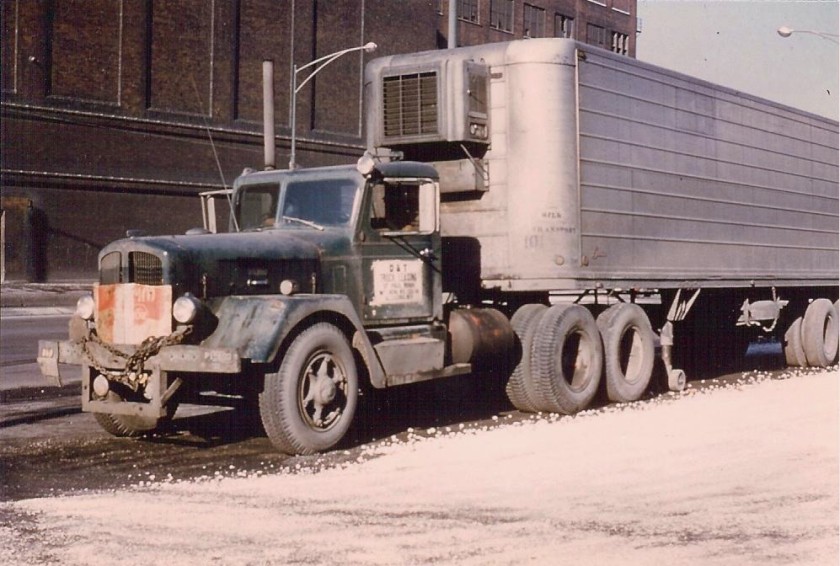 1951 Ward LaFrance tractor trailer