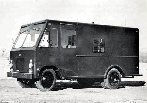 1955 Ward LaFrance Delivery Van Truck Factory Photo