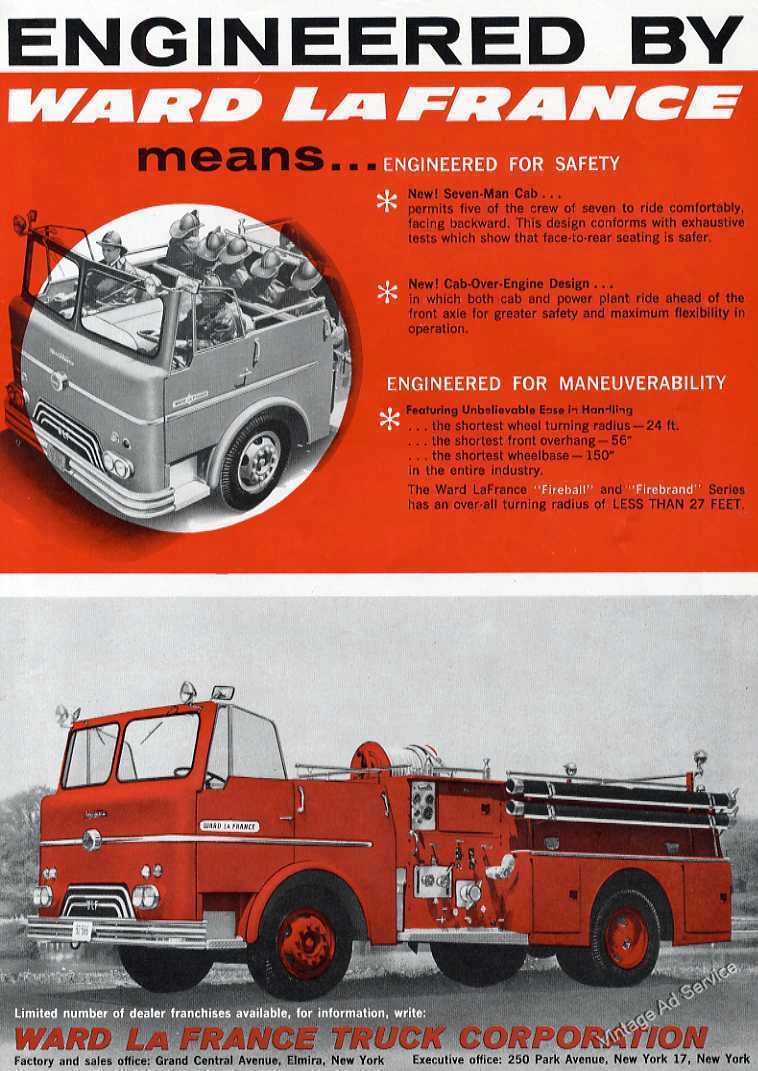 1959 Ward LaFrance Fire Truck