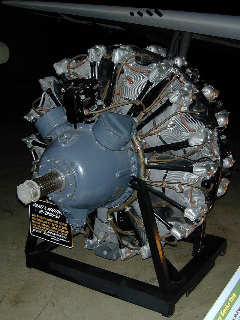 R-2800 Double Wasp Pratt &amp; Whitney Engine