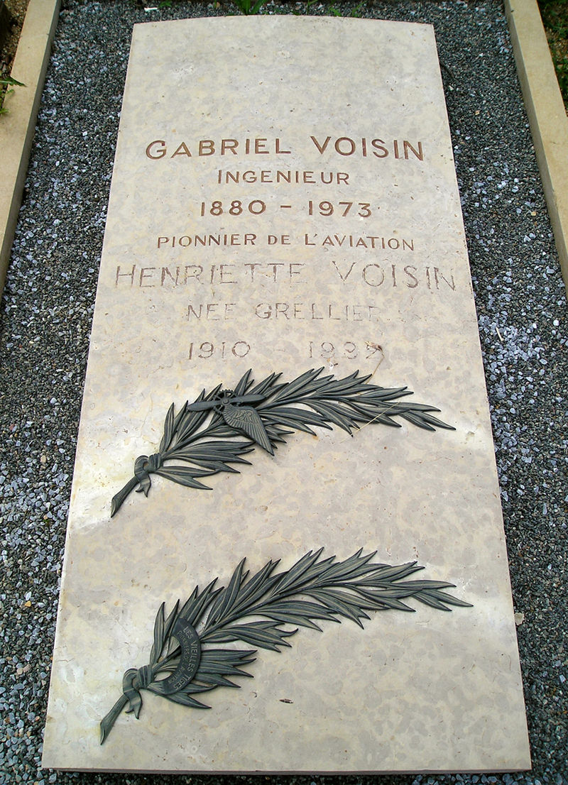 Tombe de Gabriel Voisin