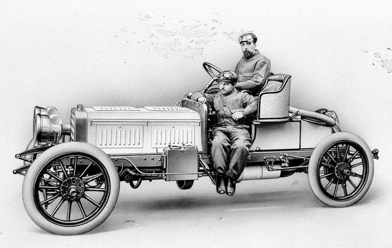 1903 Benz Parsifal 60 horsepower racing car