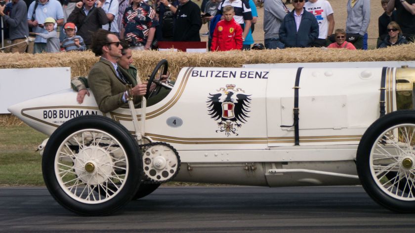 1909 Benz 200 Blitzen Benz at the 2015 Goodwood Festival of Speed