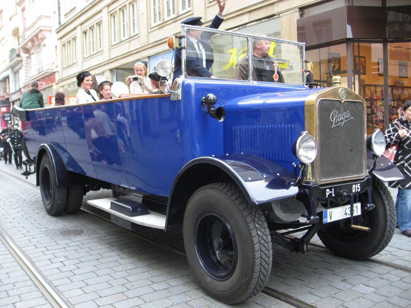1927 Praga AN Cabrio autobus
