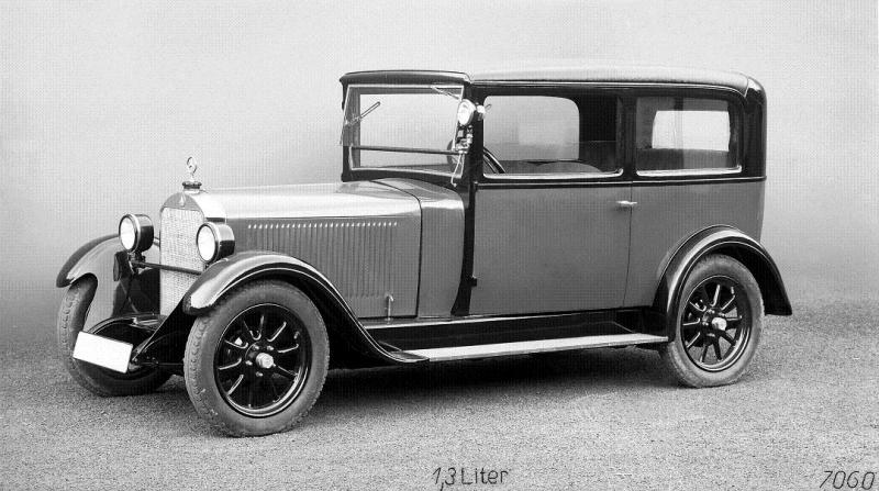 1928 Prototype of the Mercedes-Benz  W14 5_25 hp Saloon.1
