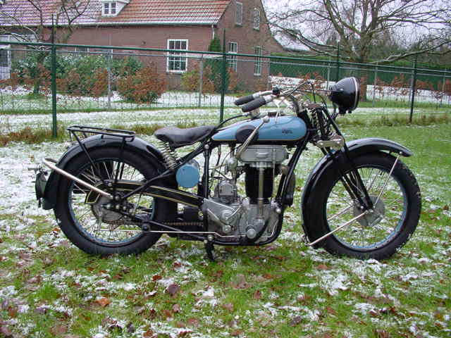 1929 Praga BD motorcycle
