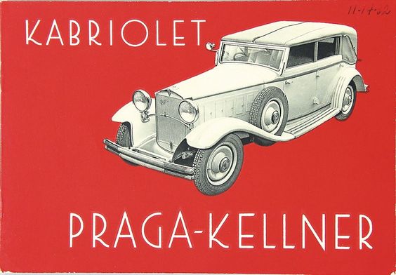 1931 Praga Kellner