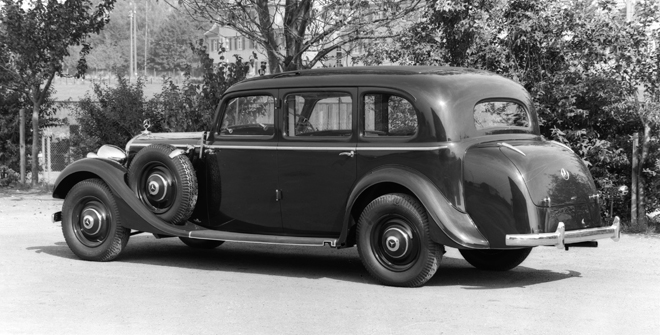1937 Mercedes-Benz 320 (W 142) Saloon was a modern luxury-class touring car.