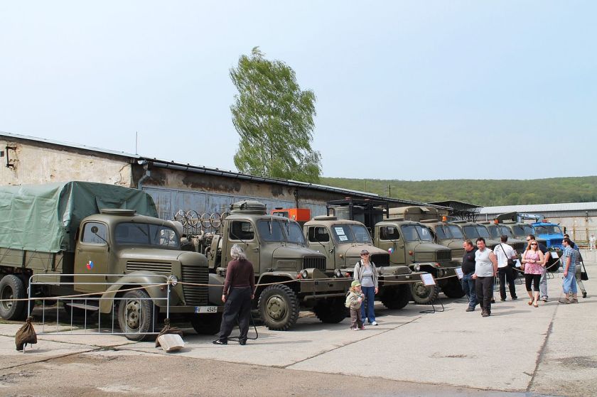 1947+1953 Praga RN and Praga V3S military trucks