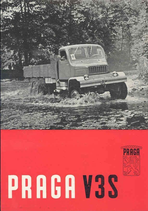 1961 Praga V3S Truck Brochure wg5517