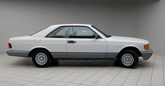 1985 mercedes benz 500 se coupe