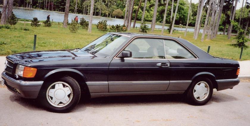 1986-91 Mercedes-Benz 560 SEC (C126) coupe 01