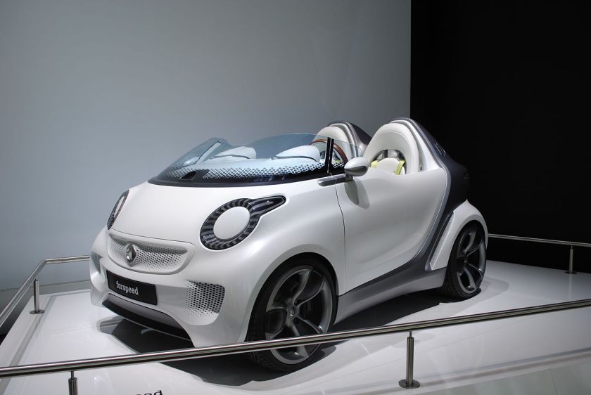 2011 Smart forspeed concept at Frankfurt Motor Show IAA 2011