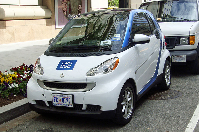 2012 Smart Car2Go wahington DC