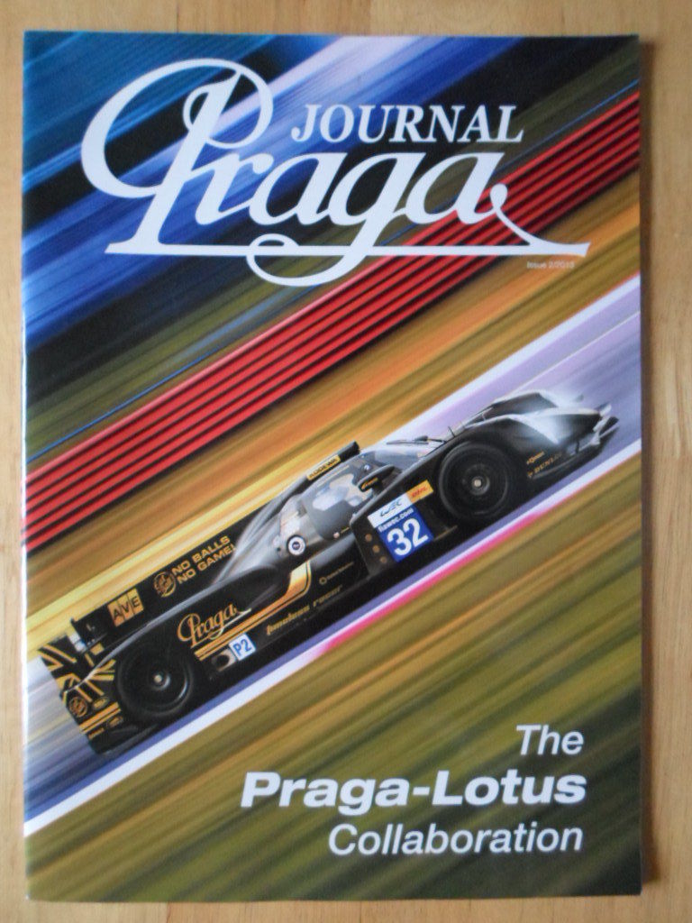 2013 PRAGA - LOTUS Collaboration Journal brochure 2013 - R1 T128 LMP2 Karting
