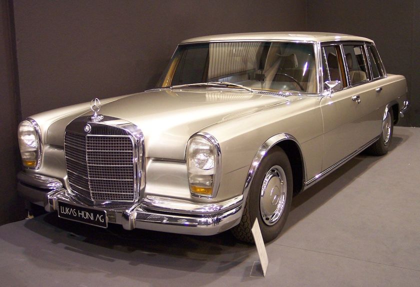 A 1963-78 Mercedes Benz 600 W 100 vl silver TCE