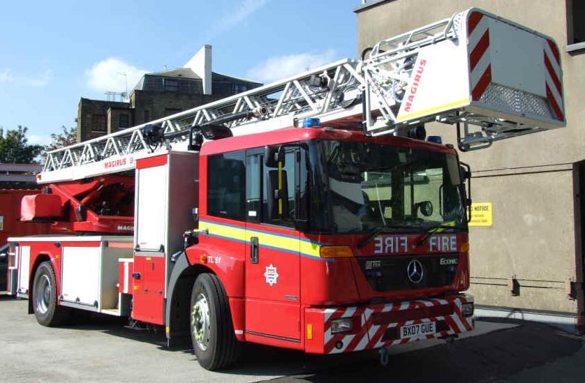 Mercedes benz Econic LFB Turntable Ladder