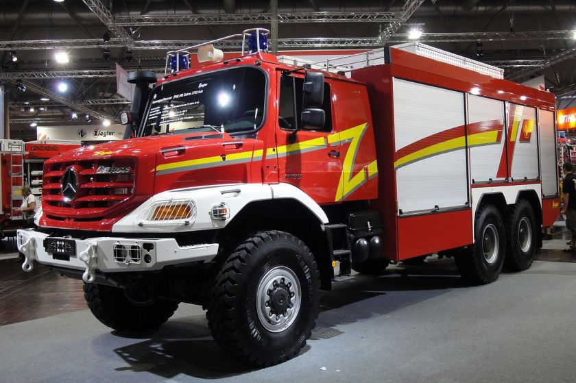 Mercedes Benz Zetros 2733 6x6 technical rescue truck