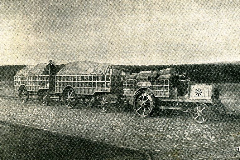 1903 NAG Durch-Lastzug 1903 (Konstruiert von Kühlstein + Joseph Vollmer) Train automobile