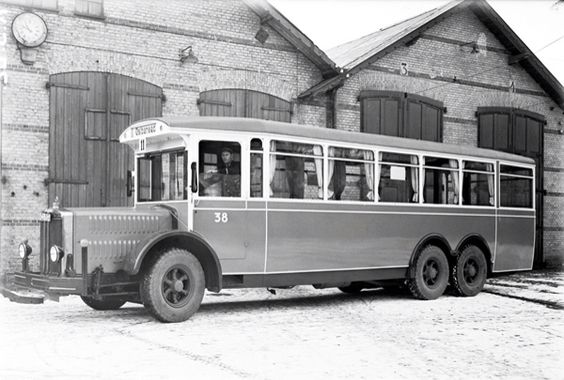 1931 Scandia bus KS 38 with Büssing-NAG chassis (1931) in Copenhagen