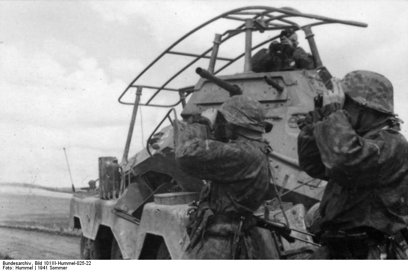 Russland, SS-Division "Wiking", Panzerspähwagen