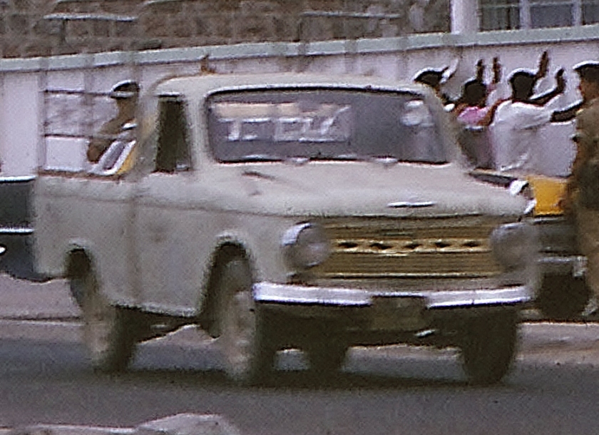 1966 A Hino Briska in Aden, Yemen in 1966