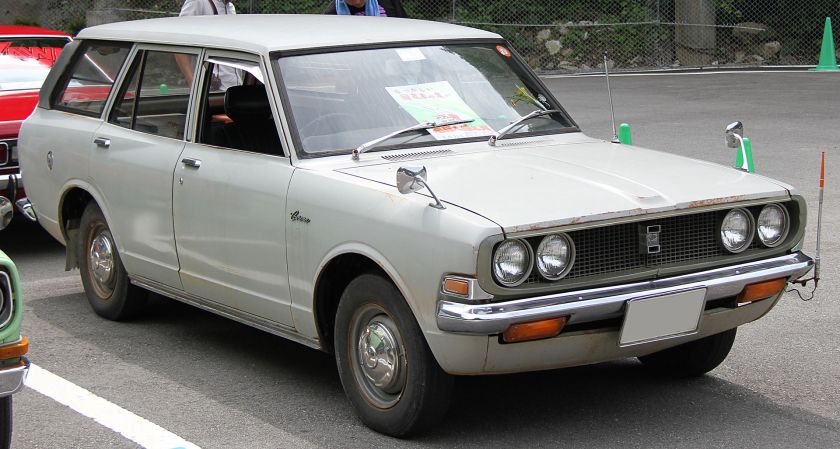 1970-71 Toyopet Corona Van (T80), pre-facelift 1970–71 model