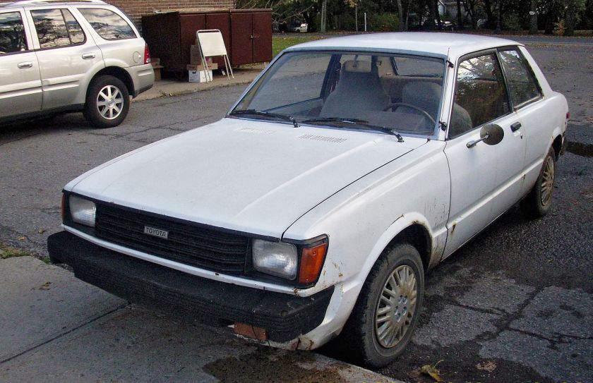 1981 Tercel two-door (North America, facelift version)