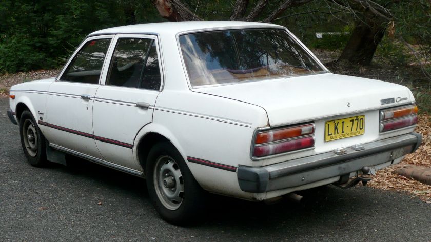 1981 Toyota Corona (XT130) CS sedan.rear