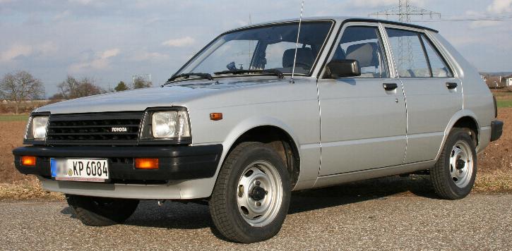 1982-84 Toyota Starlet KP60 2. Modellpflege 1982-84