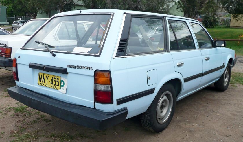 1983-85 Toyota Corona S wagon (ST141, Australia)