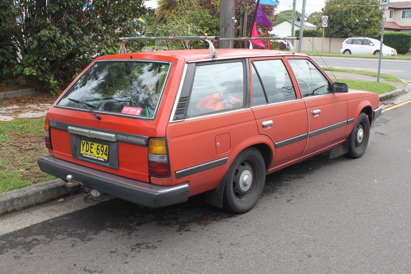 1985-87 Toyota Corona CSi wagon (ST141, Australia)1986