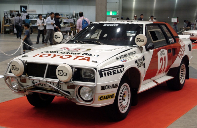 1985 Toyota Celica TwinCam Turbo (TA64) Group B rally car