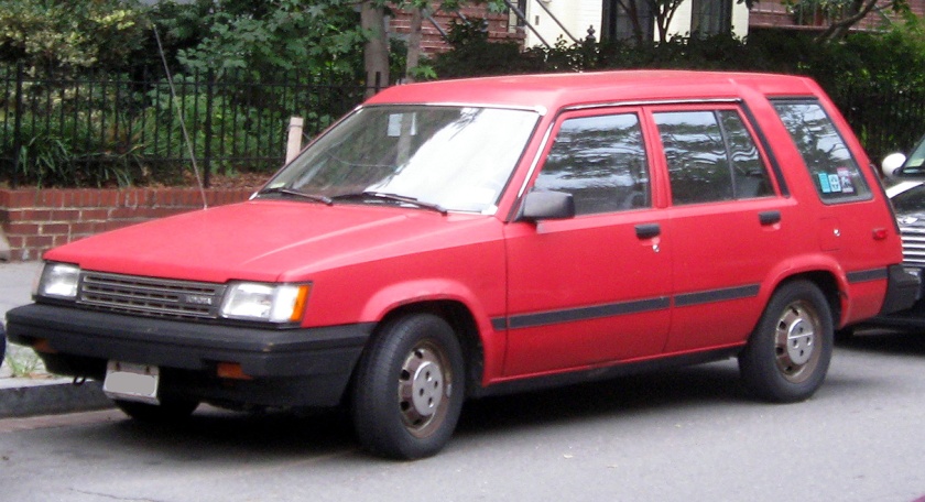 1987-88 Toyota Tercel wagon (US)