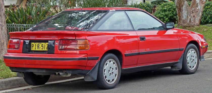 1987-89 Toyota Celica 2.0 SX liftback (ST162, Australia)