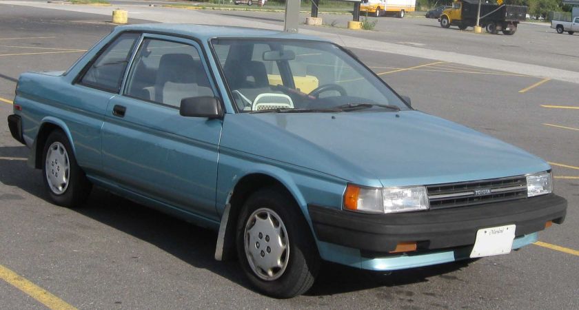 1987-90 3rd Toyota Tercel Coupé