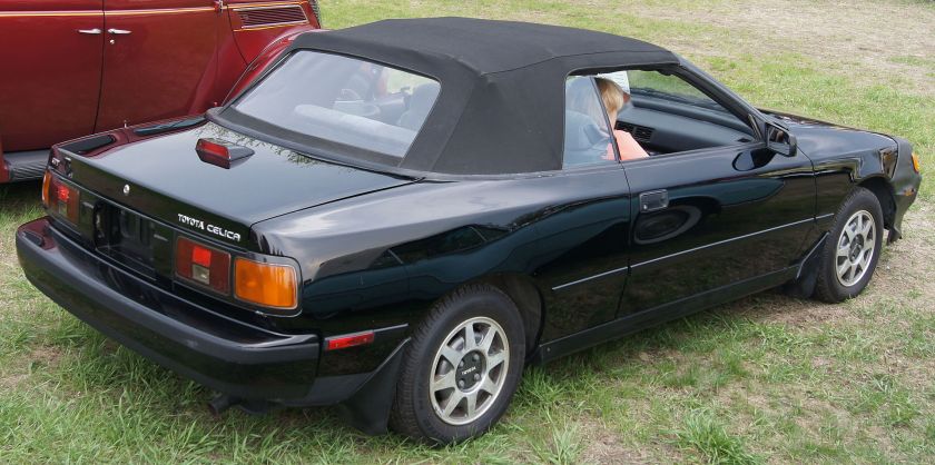 1987 Toyota Celica GT convertible (ST162, US)